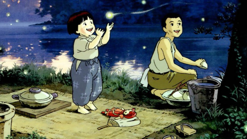 一部饱受争议的日本影片, 丧钟为何而鸣,请看《萤火虫之墓》