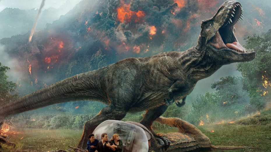 速看恐龙惊悚电影《侏罗纪世界》,二手科学家基因改造霸王龙