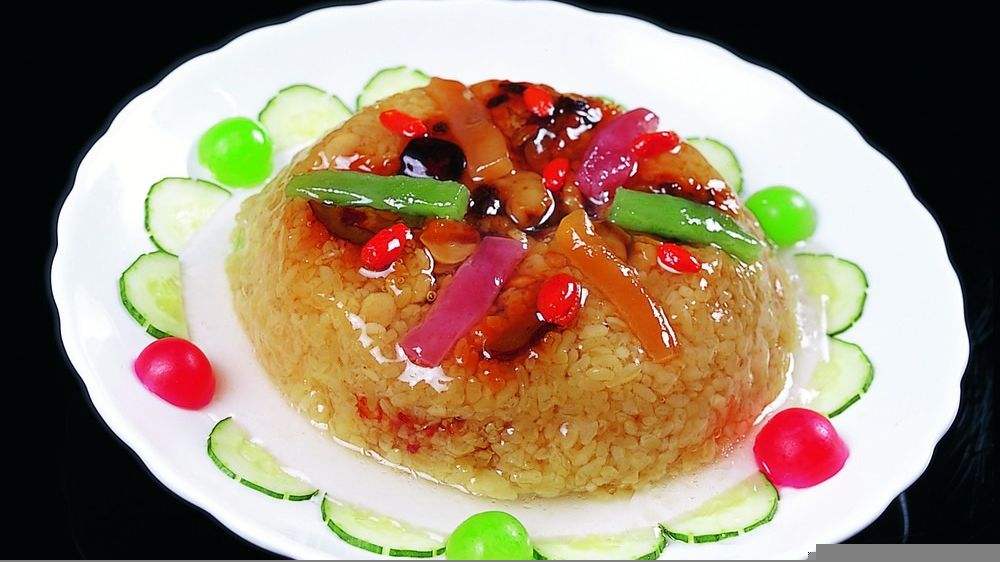 厨师秀年夜饭系列第6道菜:八宝饭,香甜软糯,春节饭桌必备