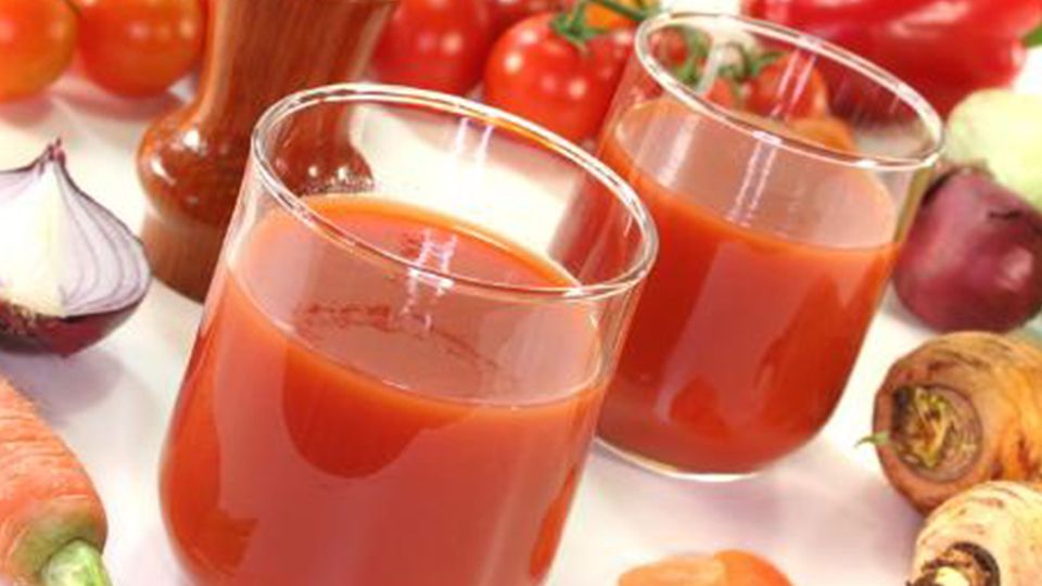 减肥双红果汁,红番茄加红甜椒,可以燃烧肚子和大腿的脂肪