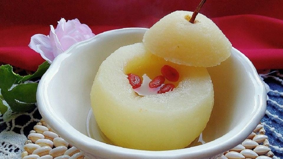 冰糖雪梨的做法