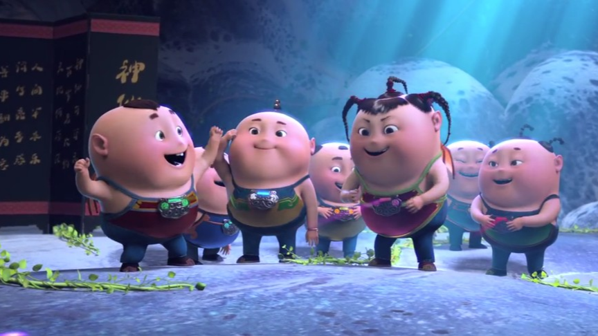 居然没被发现 72016《小门神》:一部国产动画搞笑电影,神仙也有犯难的