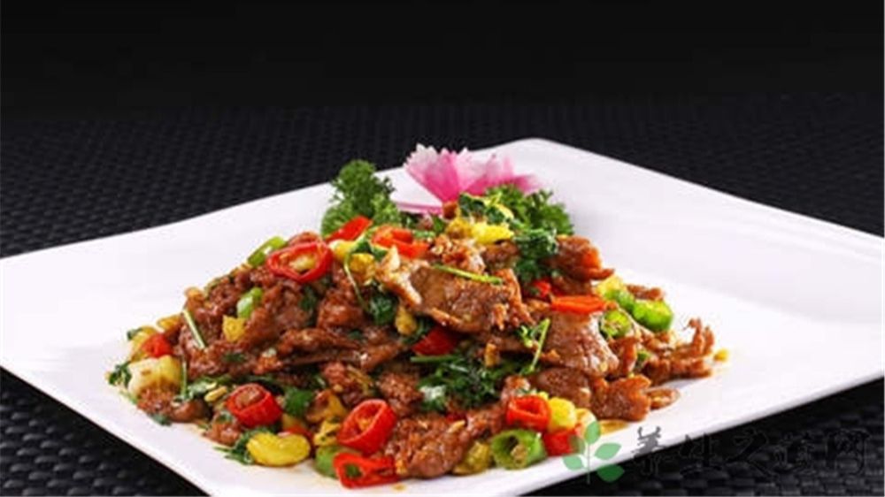 小炒牛肉的做法
