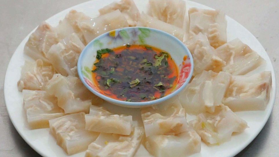 水晶皮冻怎么做6个视频
