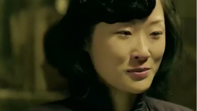 金陵十三钗:小蚊子出去找猫,被日本人发现,还好女学生反应快