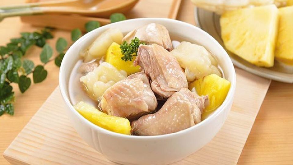 菠萝鸡肉汤怎么做