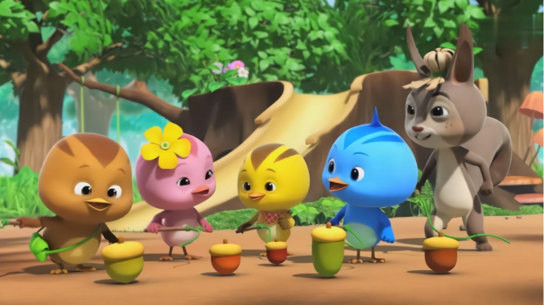 高萌时刻动画萌鸡小队十大片段云集大人小孩都爱看10个视频