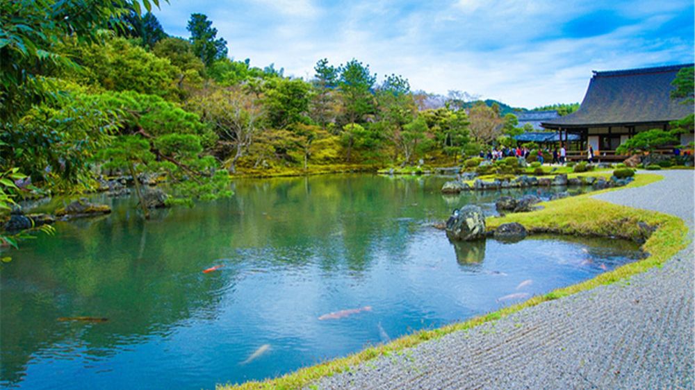 實拍日本京都嵐山風景區,來看看景區的自然環境怎麼樣