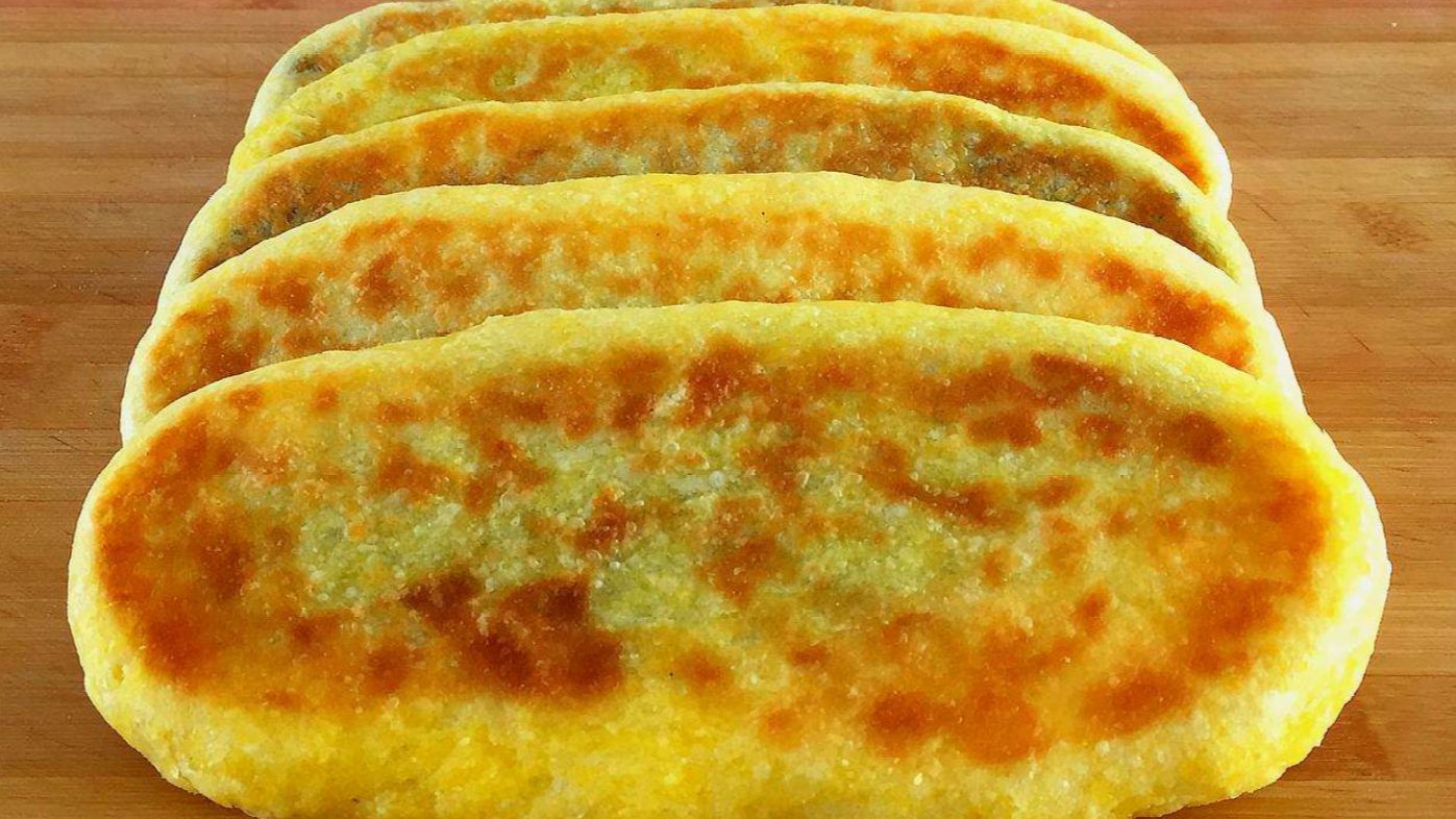 这个早餐饼不要再排队买了,教你在家就能做,外皮酥脆,做法简单
