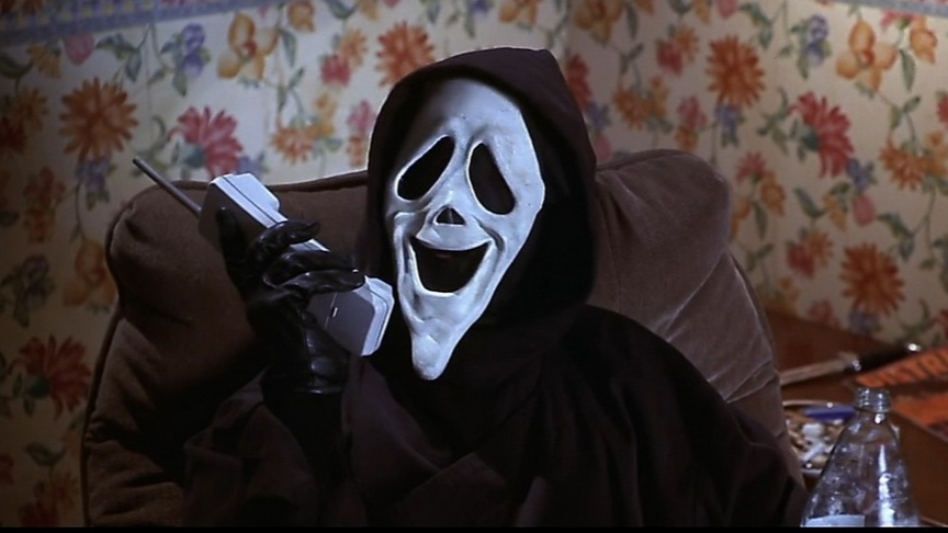 《惊声尖笑1》黑客帝国大战杀人狂魔