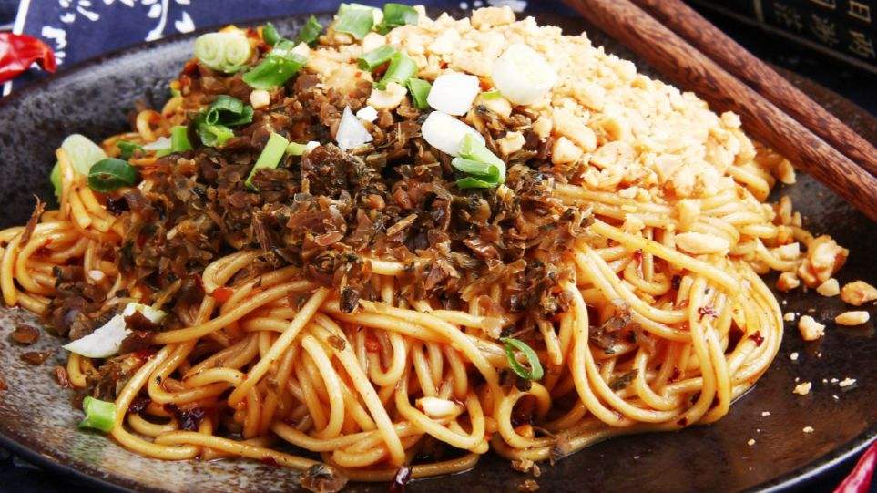 宜宾燃面的做法5个视频