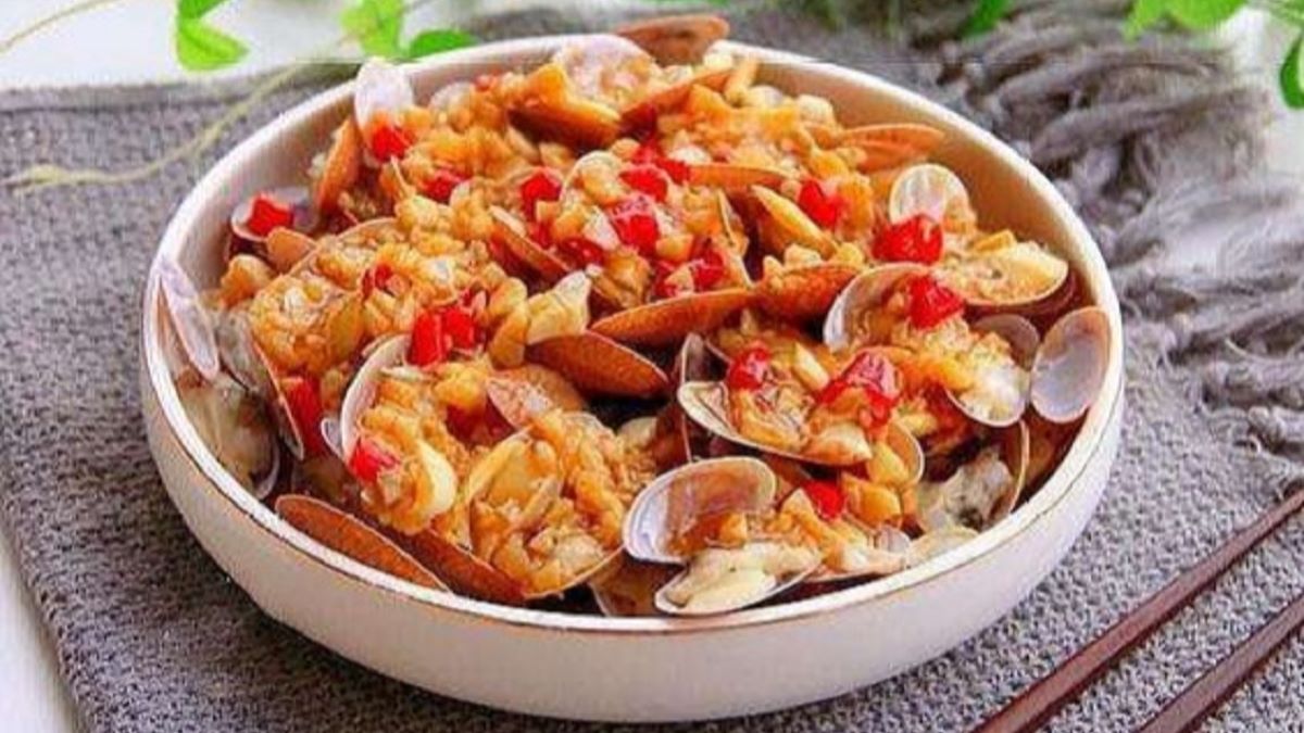 蒜蓉花甲的做法