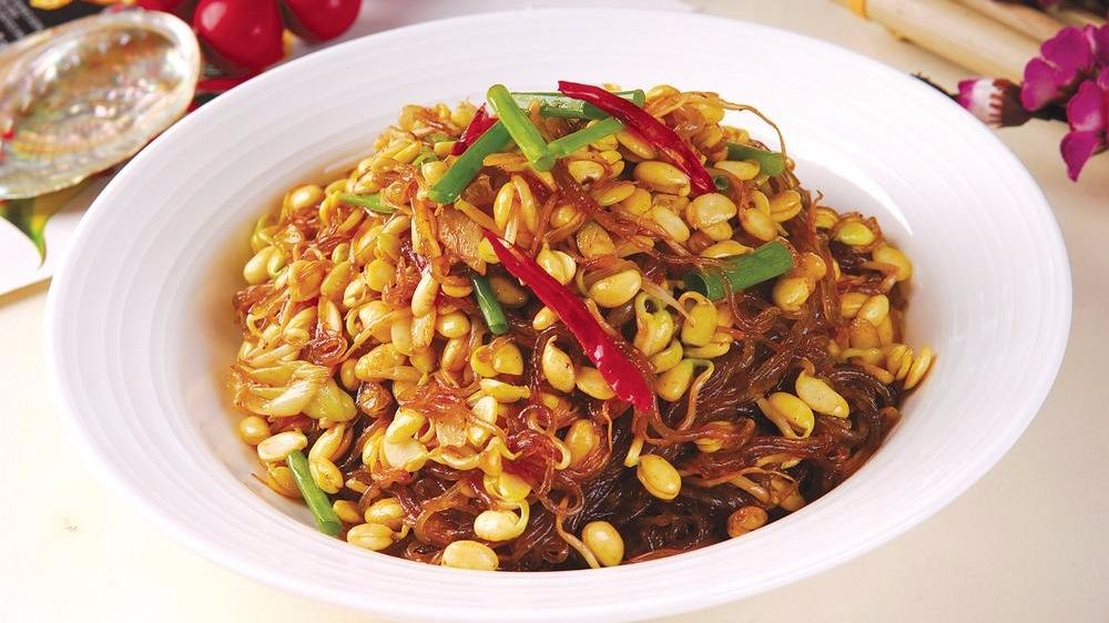 豆芽粉丝的做法