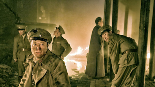 《战长沙》精彩片段速看,霍建华实力抗战,完美展现战争的残酷