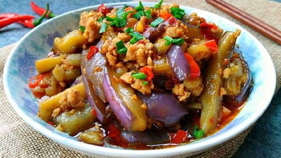 肉末茄子的做法