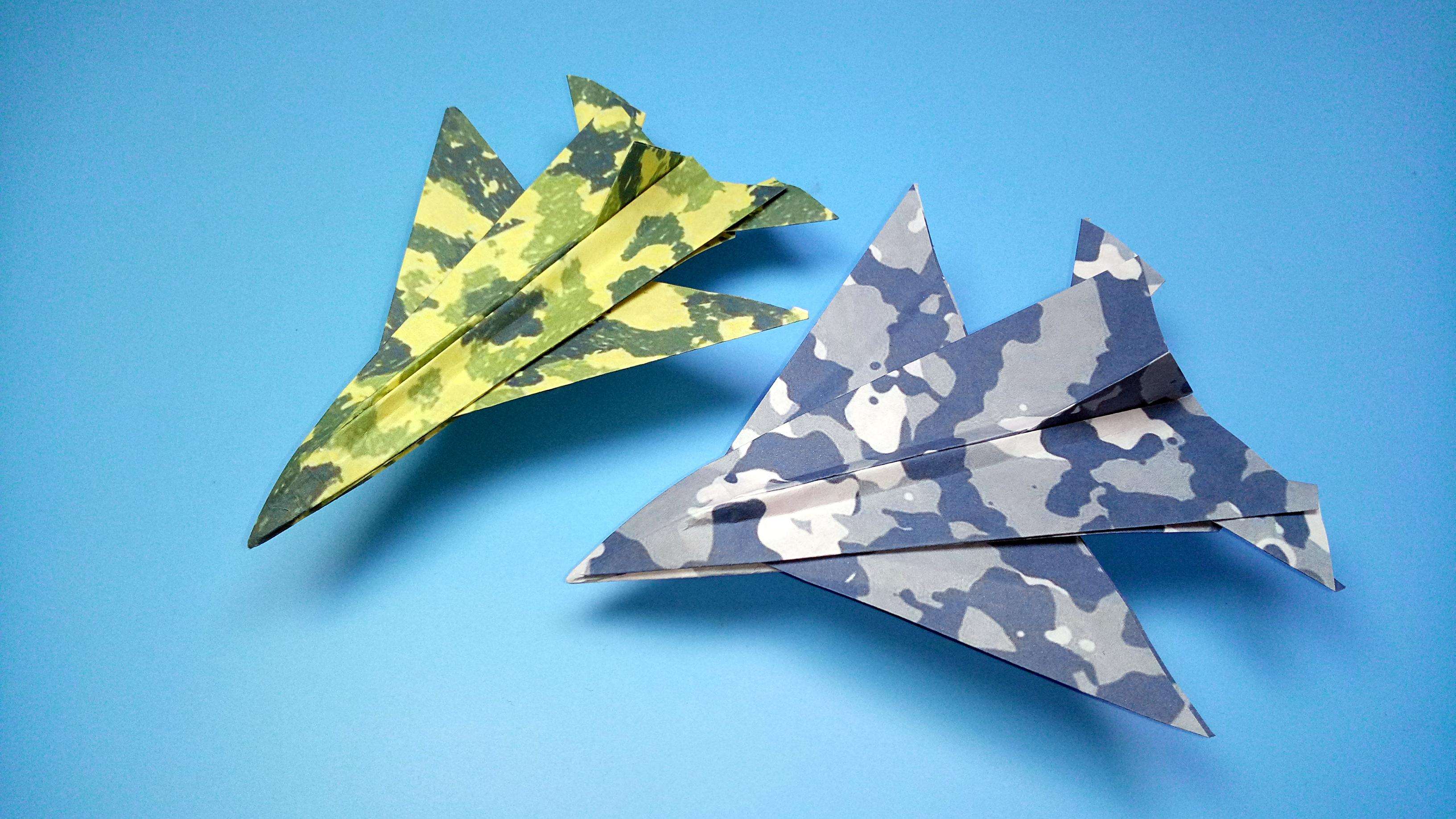 怎样叠纸飞机视频，纸飞机折法教程。怎么折纸飞机，如何折纸飞机？