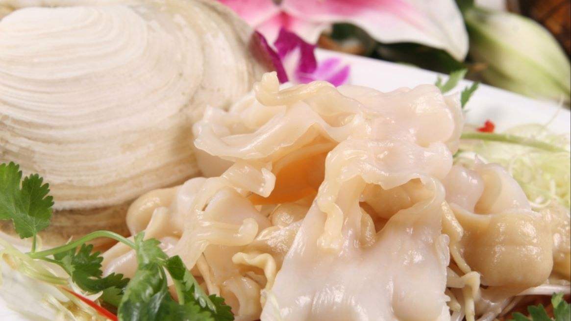 白灼象拔蚌怎么做