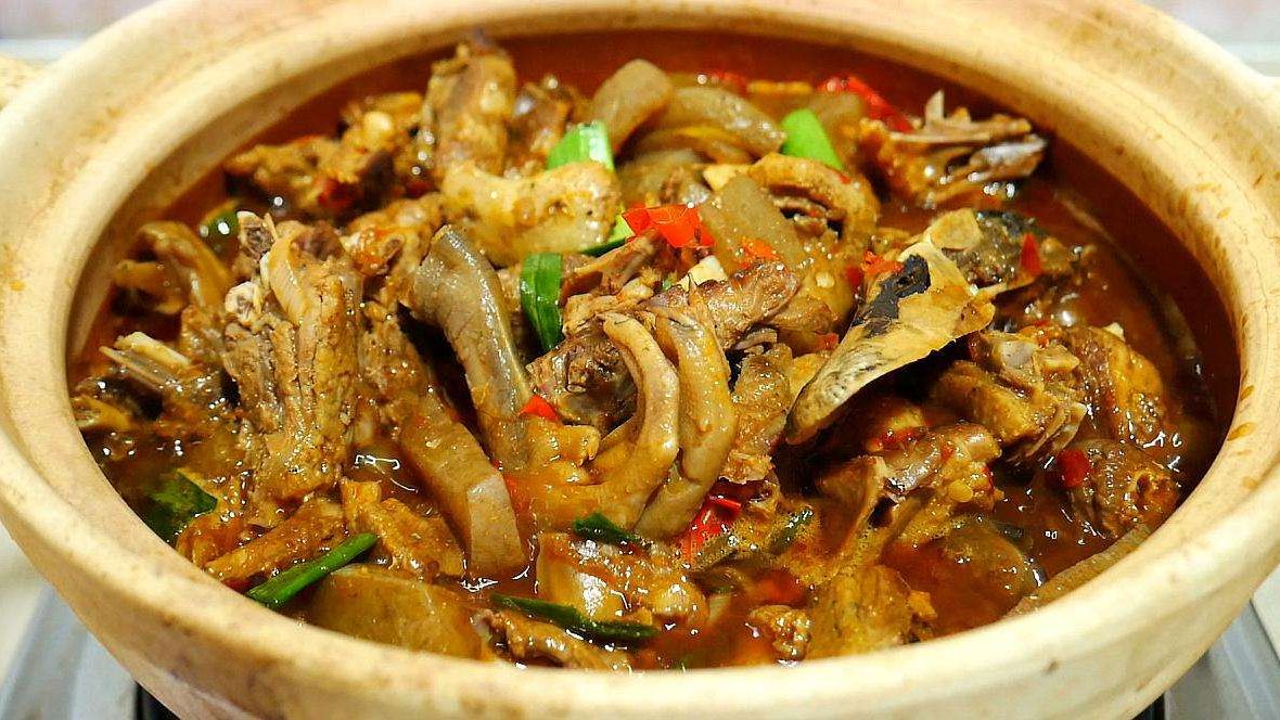 魔芋烧鸭肉的简单做法