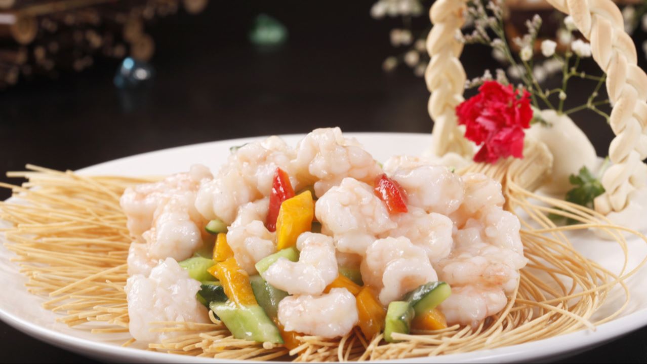 翡翠虾仁怎么做