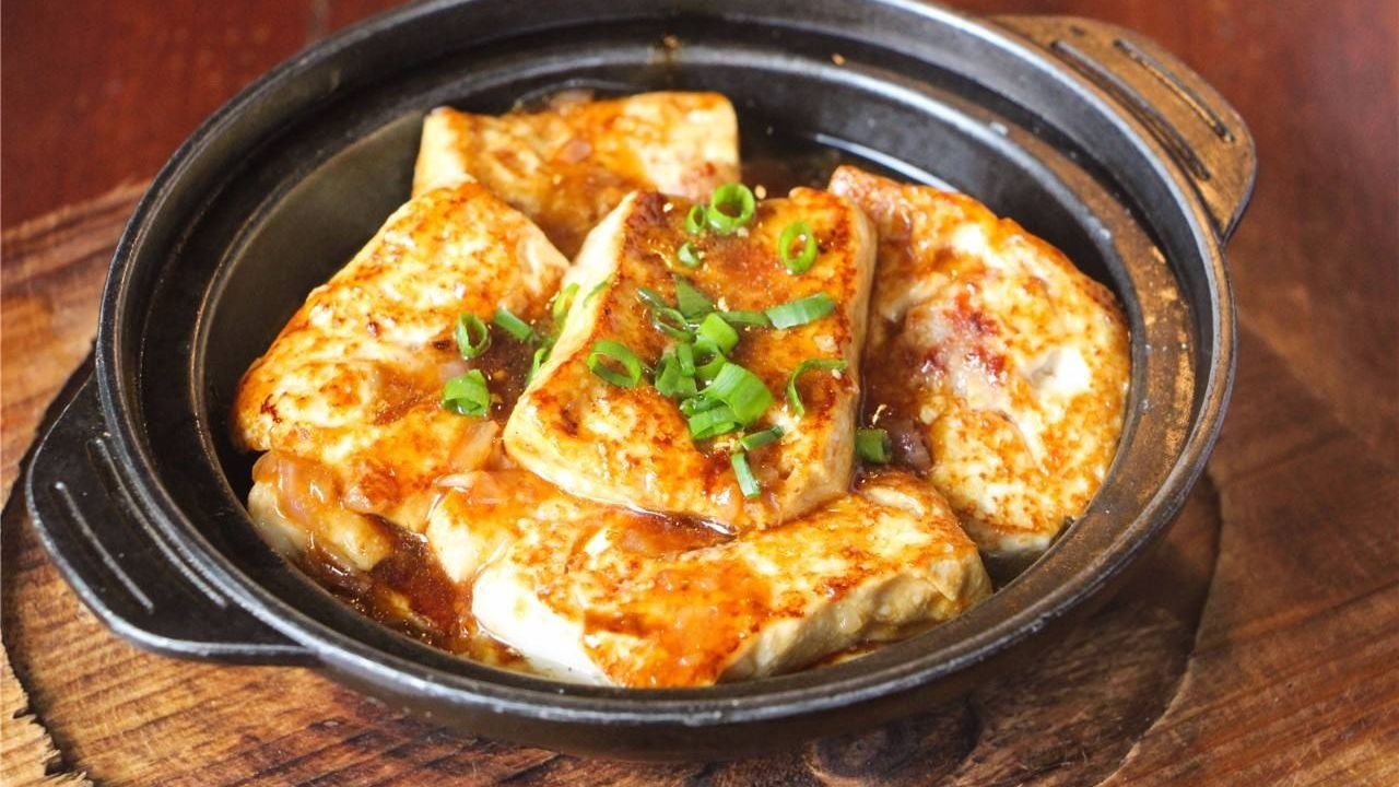 肉末 豆腐,美味又健康,这碗客家酿豆腐制作太简单啦!