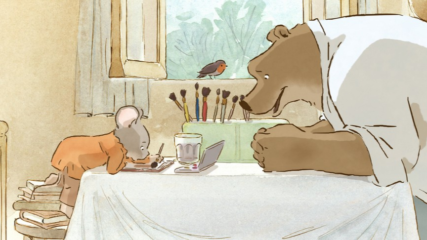 《艾特熊和赛娜鼠》 可爱又犀利