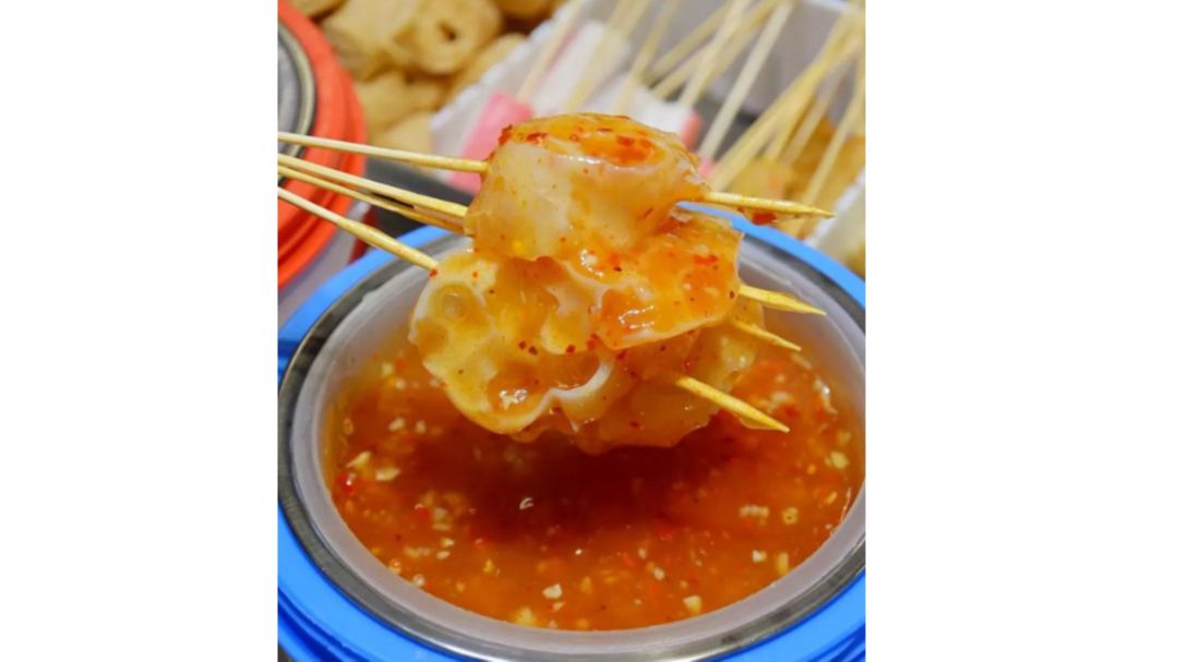 太原美食夏天超火的沾串,沾串串甜辣料制作方法,在家也能吃沾串