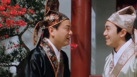 唐伯虎用祝枝山身体画画,这套操作厉害了