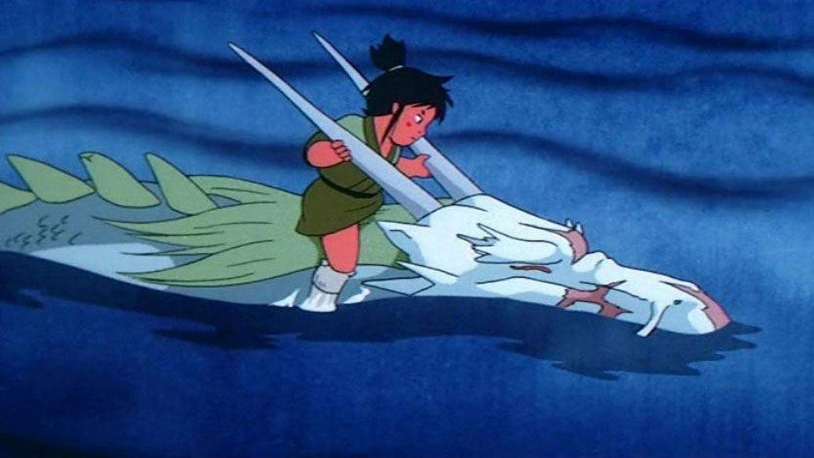 《龙子太郎》为找妈妈被老太婆欺骗,龙子太郎背走全部收割的稻子