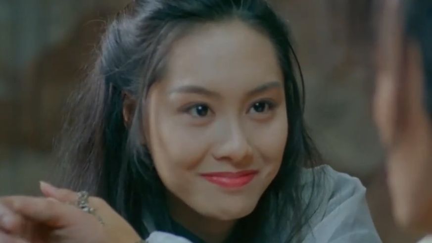 周星驰电影:大话西游,朱茵经典眨眼瞬间,百看不腻