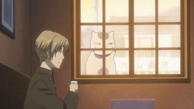 夏目友人帐:名取先生邀夏目去泡温泉 夏目害羞样子好可爱