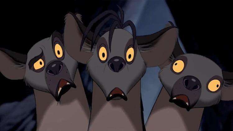 土狼让小狮子再吼一次,小狮子照做后,狮子王却来了