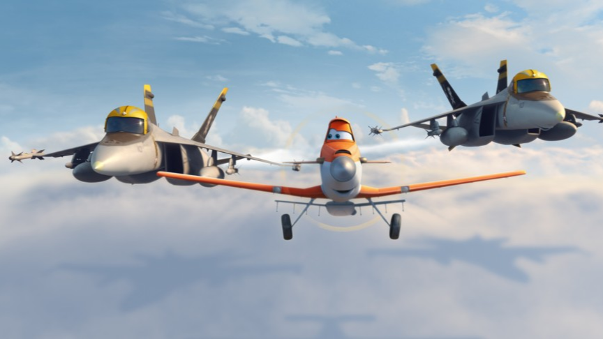 《飞机总动员2》,尘土意外受伤退出比赛