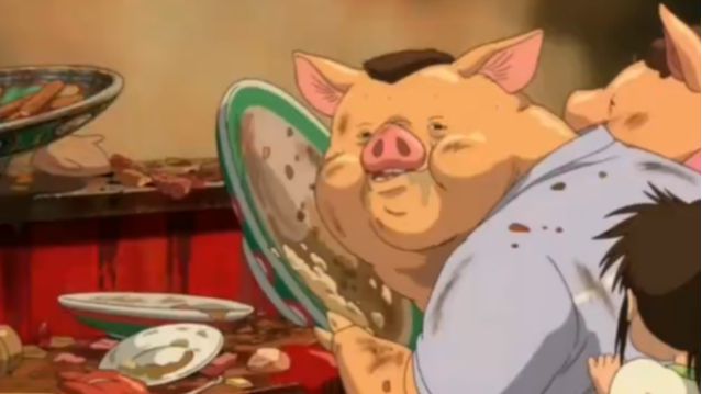 父母偷吃神明食物变成猪,女孩自己也变成透明人,一部奇幻电影!