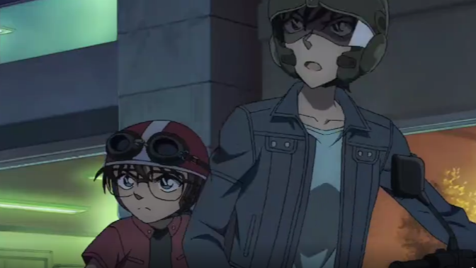 名侦探柯南中的精彩片段名侦探的宿命案件在召唤我