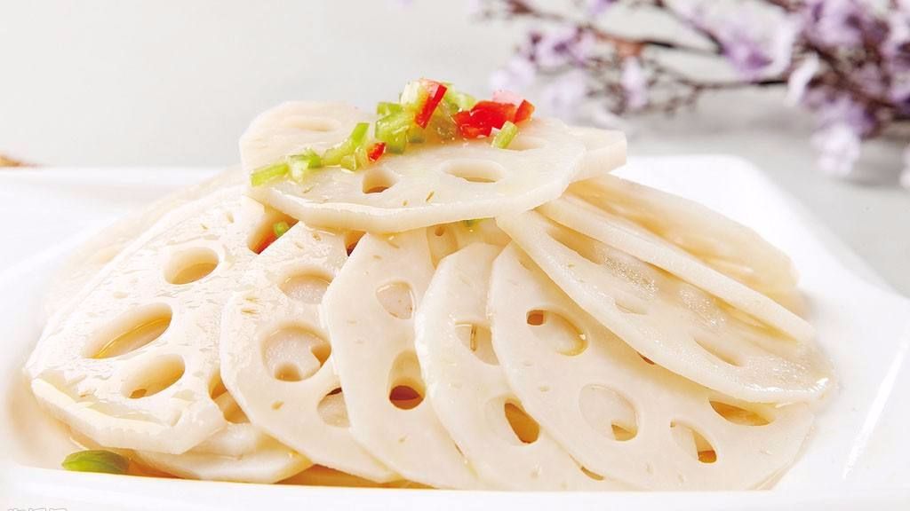 凉调莲菜的做法