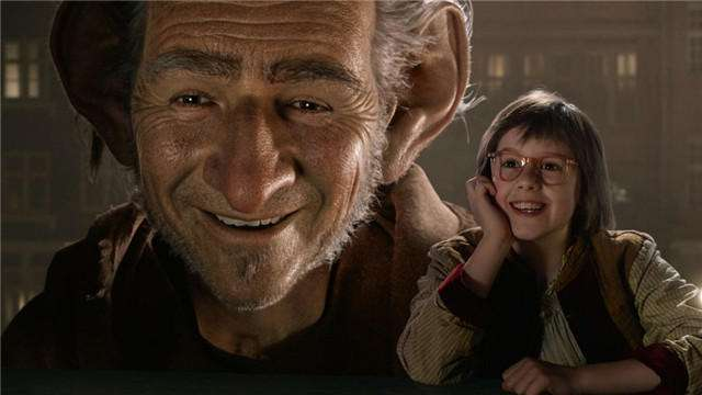 《圆梦巨人》精彩片段欣赏,一个好心巨人守护小萝莉的童话故事