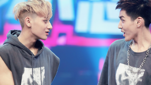 东方卫视跨年盛典:吴亦凡黄子韬同框!凡凡送祝福韬韬圆梦想