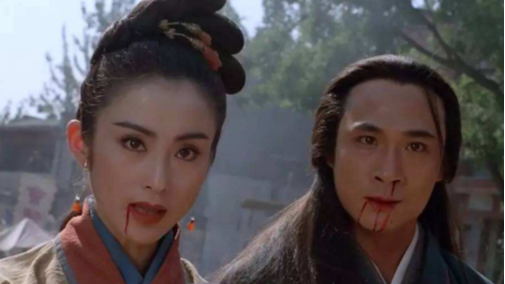 李连杰的《倚天屠龙记之魔教教主》赵敏这才叫,回眸一笑百媚生!